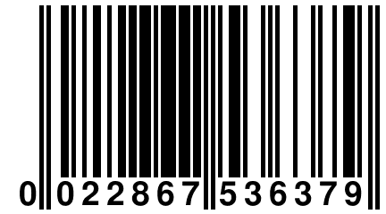 0 022867 536379