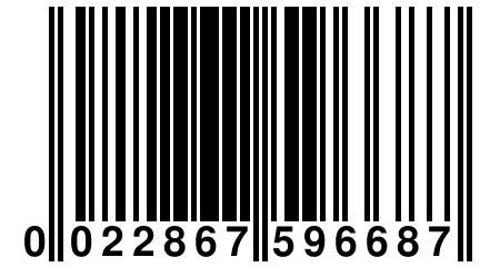 0 022867 596687