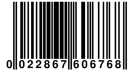 0 022867 606768