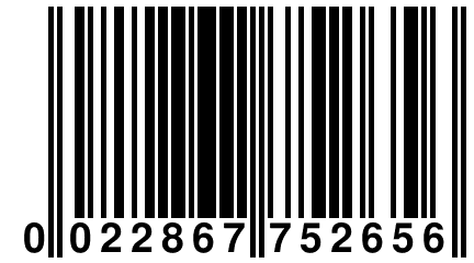 0 022867 752656