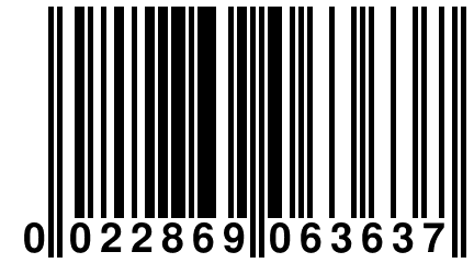 0 022869 063637