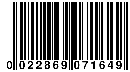 0 022869 071649