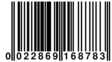 0 022869 168783