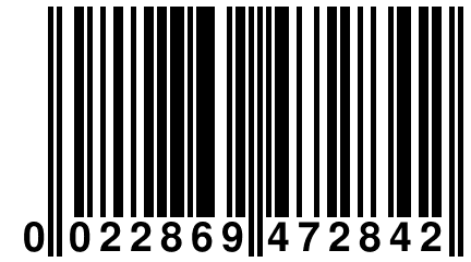 0 022869 472842