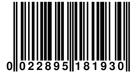 0 022895 181930