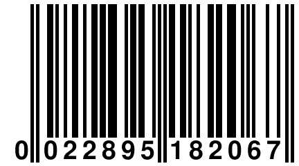 0 022895 182067