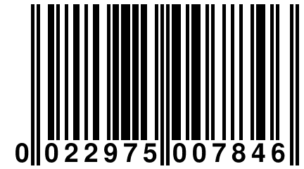 0 022975 007846