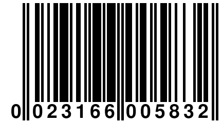 0 023166 005832