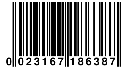 0 023167 186387