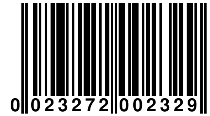 0 023272 002329