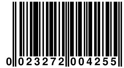 0 023272 004255