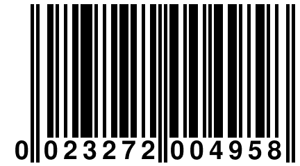 0 023272 004958