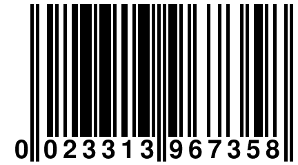 0 023313 967358