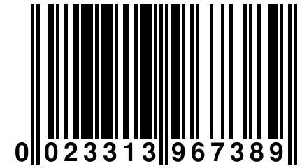 0 023313 967389