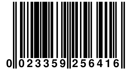 0 023359 256416