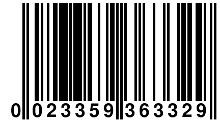 0 023359 363329