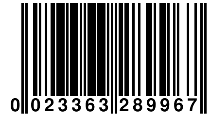 0 023363 289967