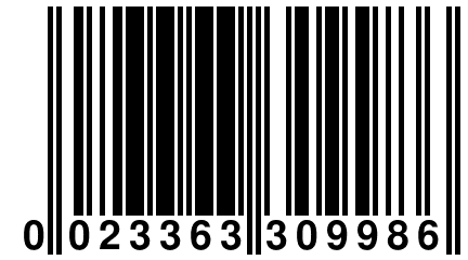 0 023363 309986