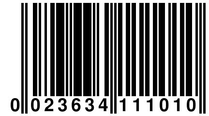 0 023634 111010