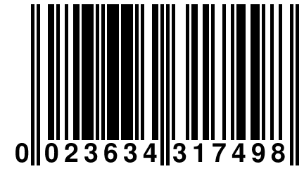 0 023634 317498