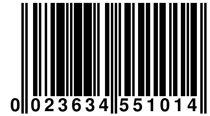 0 023634 551014
