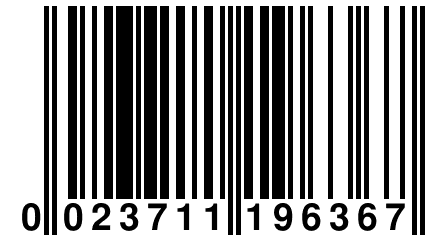 0 023711 196367