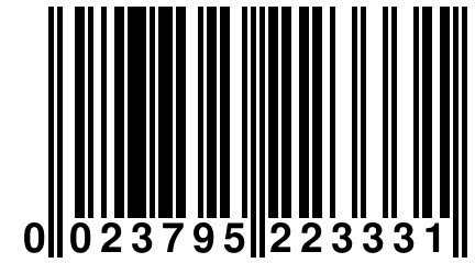 0 023795 223331