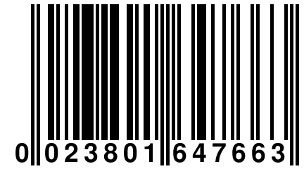 0 023801 647663