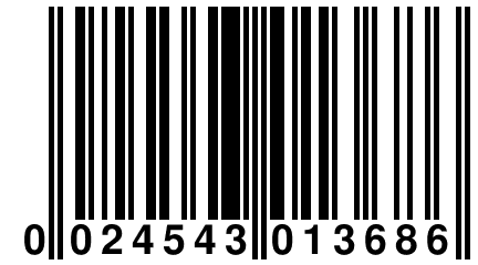 0 024543 013686