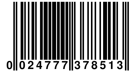 0 024777 378513
