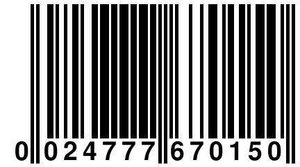 0 024777 670150