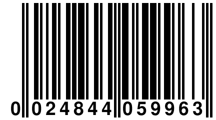 0 024844 059963