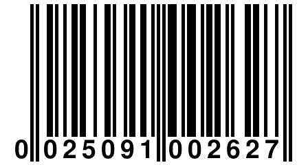 0 025091 002627