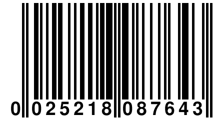 0 025218 087643