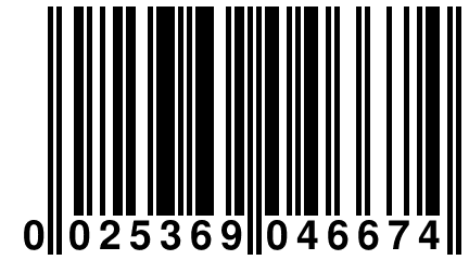 0 025369 046674