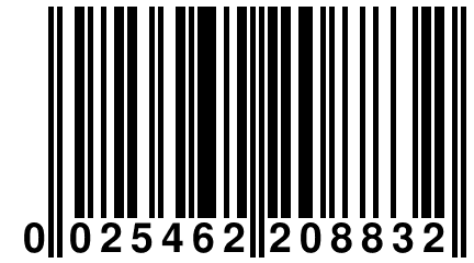 0 025462 208832