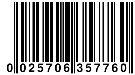 0 025706 357760