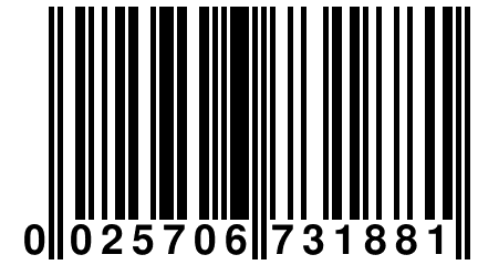 0 025706 731881