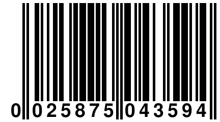 0 025875 043594