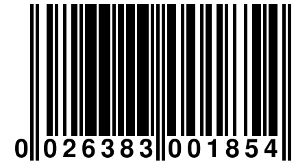 0 026383 001854