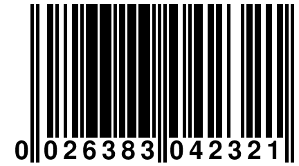 0 026383 042321