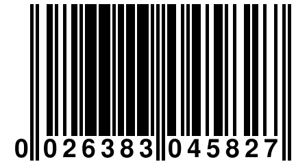 0 026383 045827