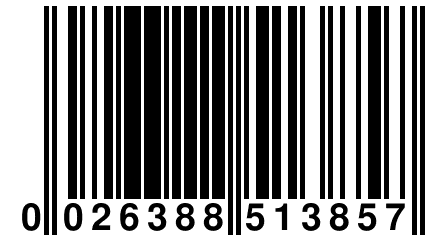 0 026388 513857