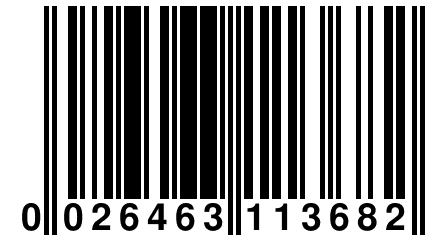 0 026463 113682