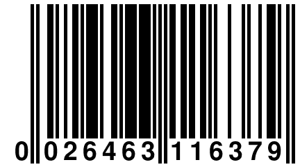 0 026463 116379