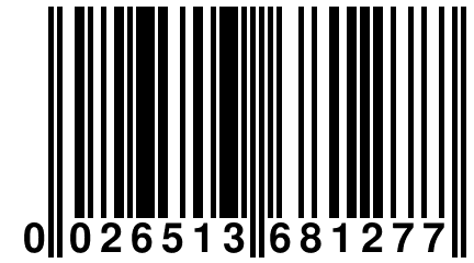 0 026513 681277