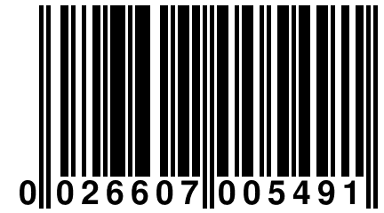 0 026607 005491