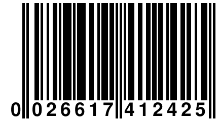 0 026617 412425