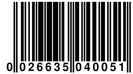 0 026635 040051