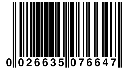 0 026635 076647